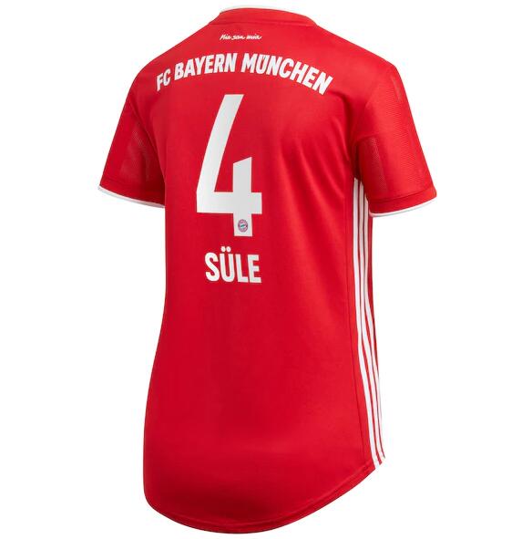 Bayern Munich Women Home Kit Soccer Jersey Süle 4 2020/21